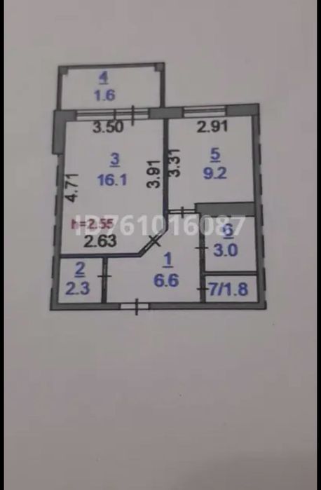 Продам 1 комн. квартиру