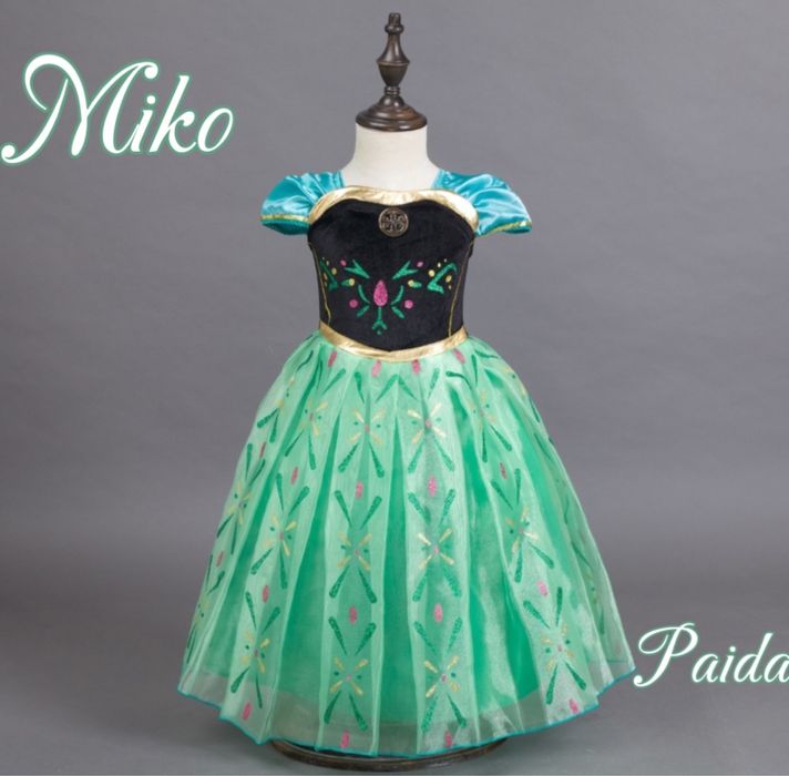 Платье Анны из холодного сердца