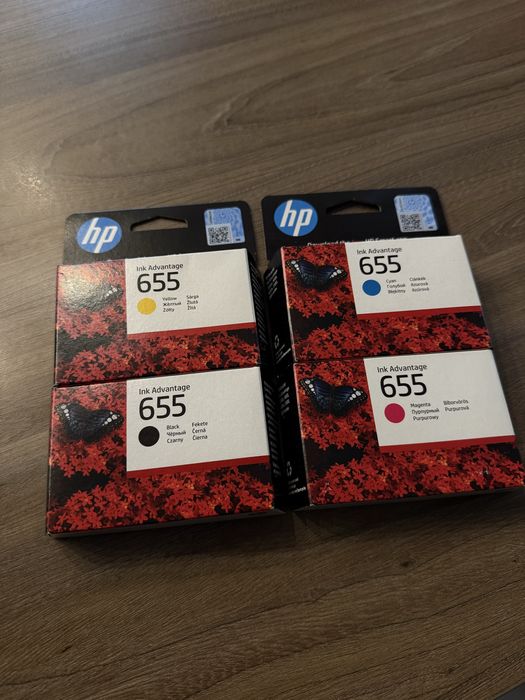 Касета с мастило за принтер HP 655 - цял комплект