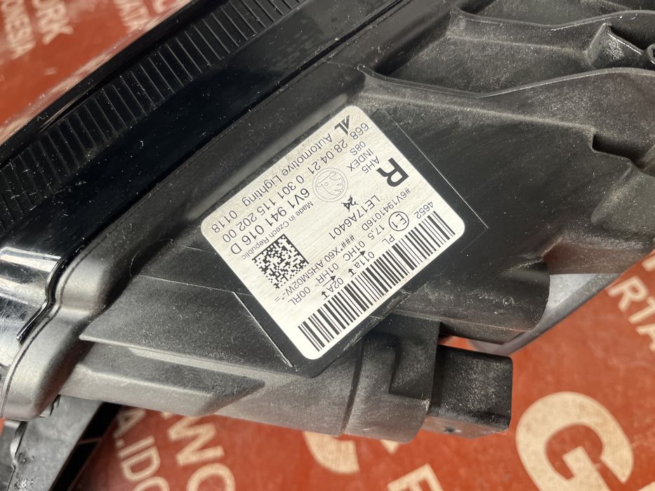 Фар Skoda Fabia 2021