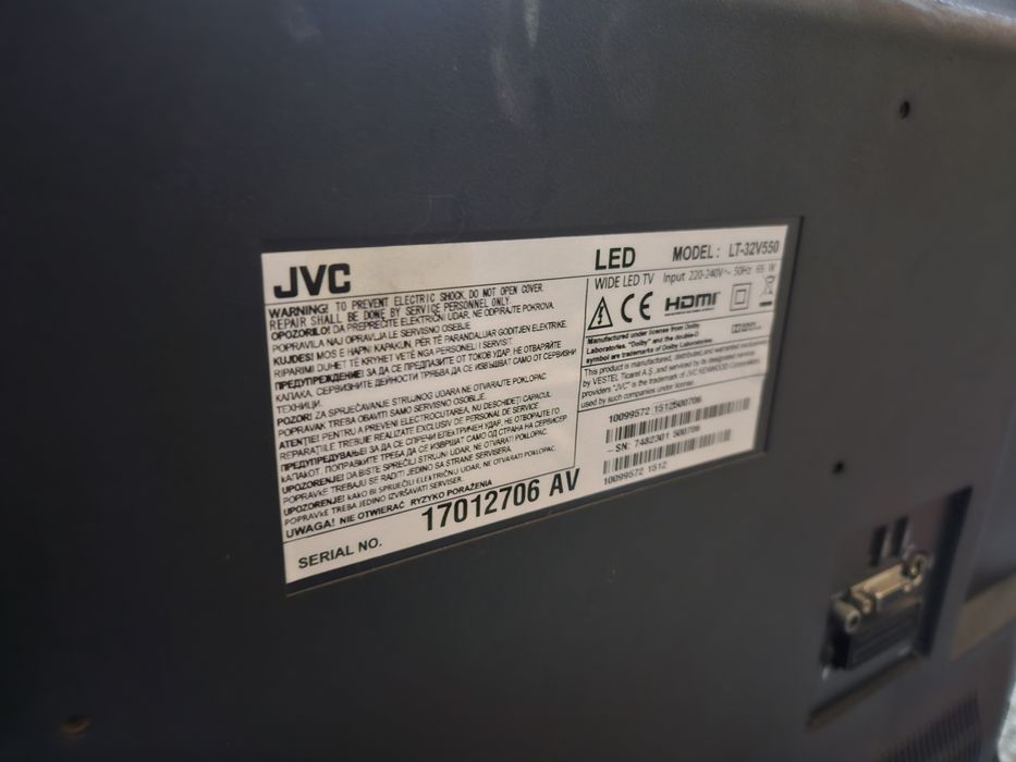 Телевизор 32 jvc