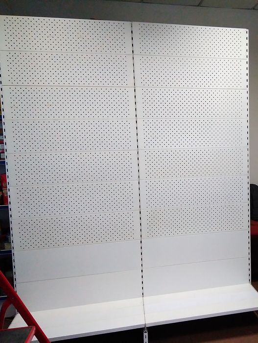 Стеллаж металлический перфорированный