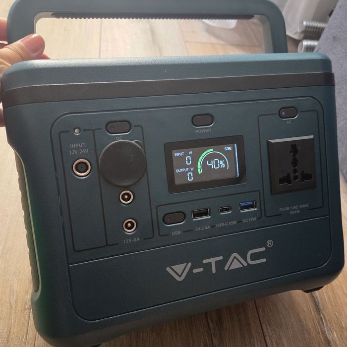 Statie de stocare portabila V-TAC 500W