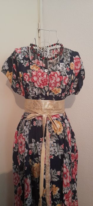 Rochie viscoza print floral