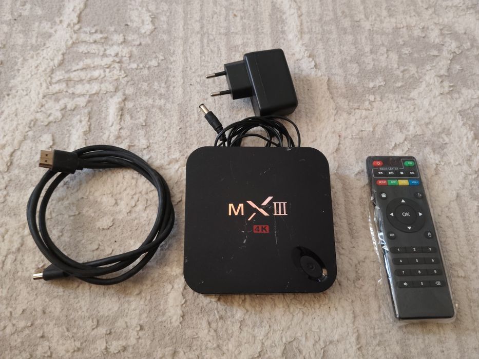 Smart TV  Box 4K  из простой TV делает Смарт ТВ с интернетом