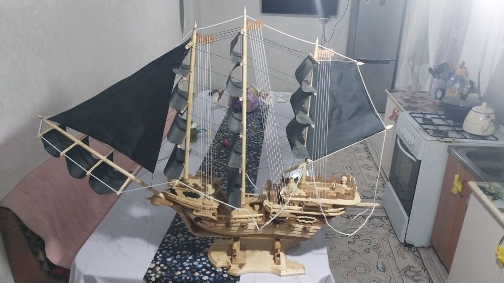 Корабль ручная работа