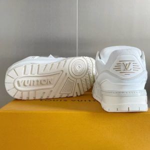 Adidasi Louis Vuitton Maxi White LV skate trainer