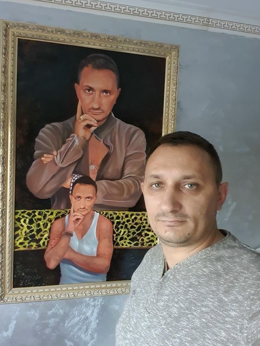 Portrete pictate manual la comanda,caricaturi,peizaje