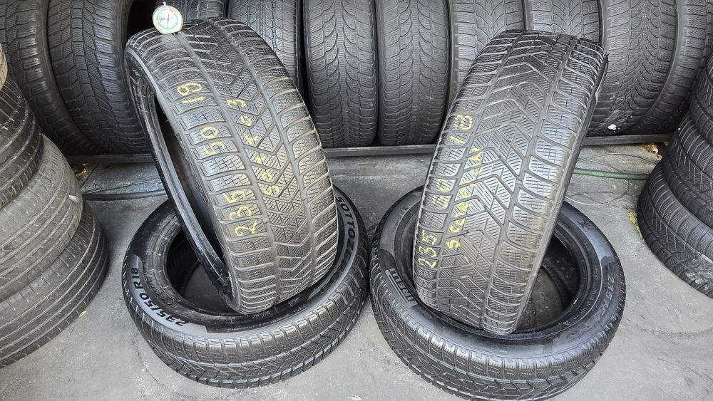 2 + 2 anvelope iarnă Pirelli 235/50/18 transport gratuit