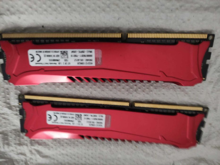 HYPERIX SAVAGE 2133MHZ si G.SKILL Ripjaws 1600 mhz, 8gb.