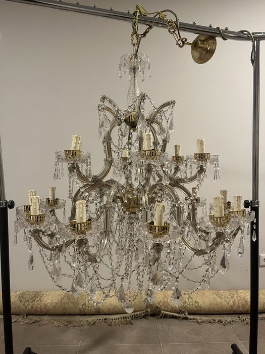 Люстра хрустальная