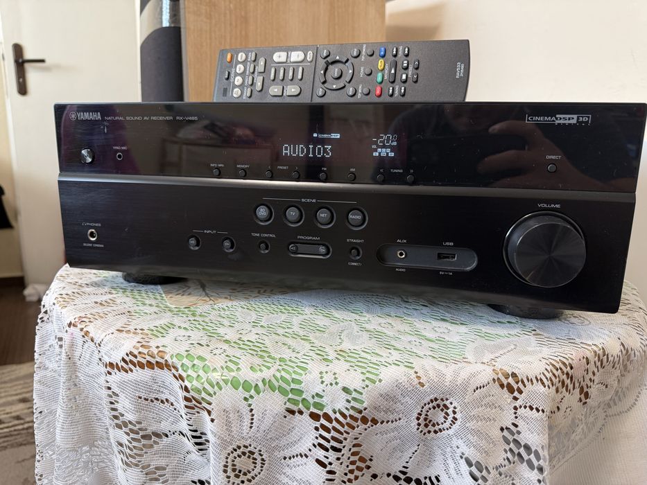 Yamaha RX-V485 Bluetooth Wi-Fi MusicCast