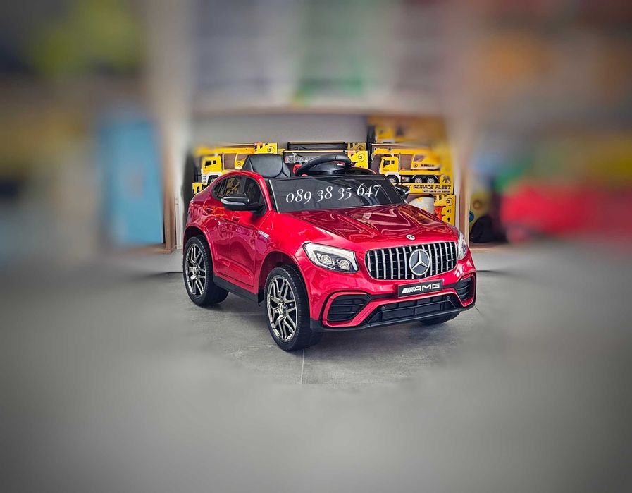 ТОП ЦЕНА!НОВО!Акумулаторна кола Mercedes GLC с 12Vбатерия,EVA гуми,USB