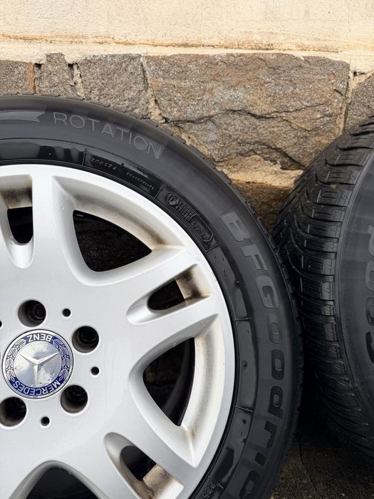 Джанти свалени от Mercedes E class w211