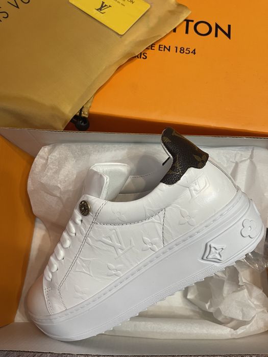 Adidasi Louis Vuitton piele naturala