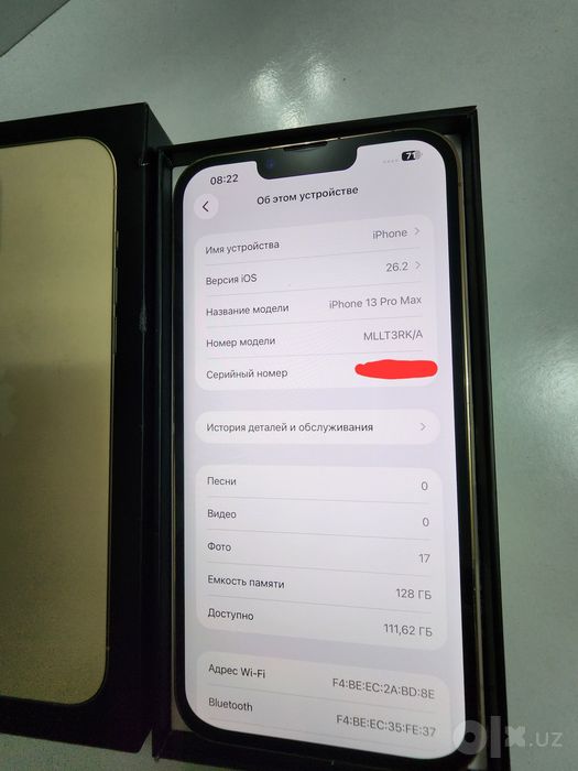 Iphone 13 Pro Max Ideal 128GB Akk 83% Kar Dk Full Srochna