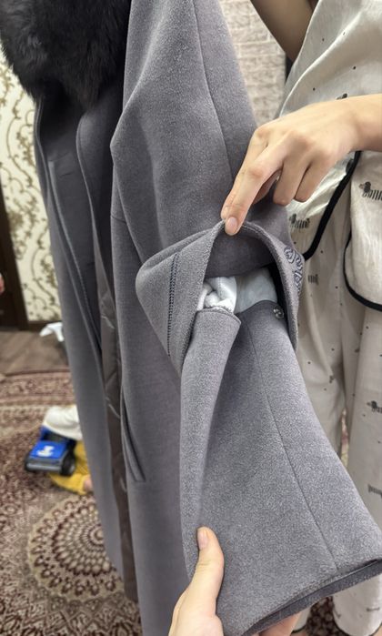 Пальто женский теплый