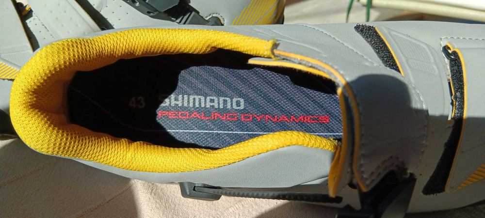 Pantofi MTB Shimano SPD, mărimea 43