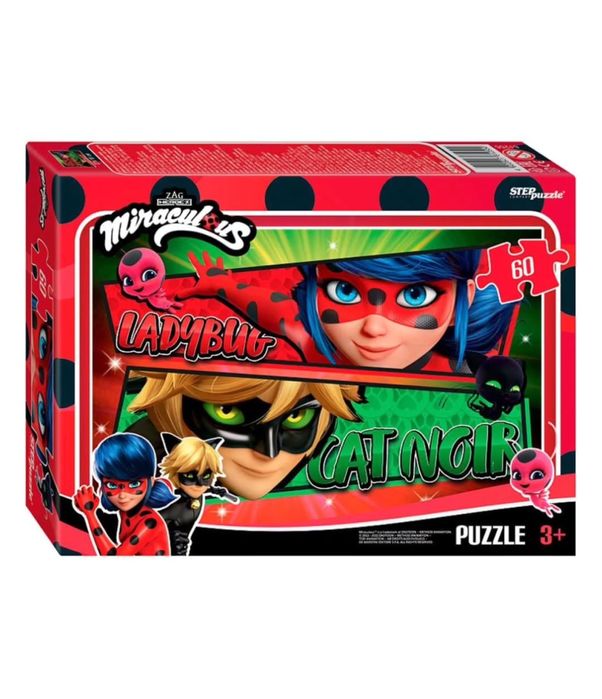 Мозаика “puzzle” Леди Баг и Супер Кот.