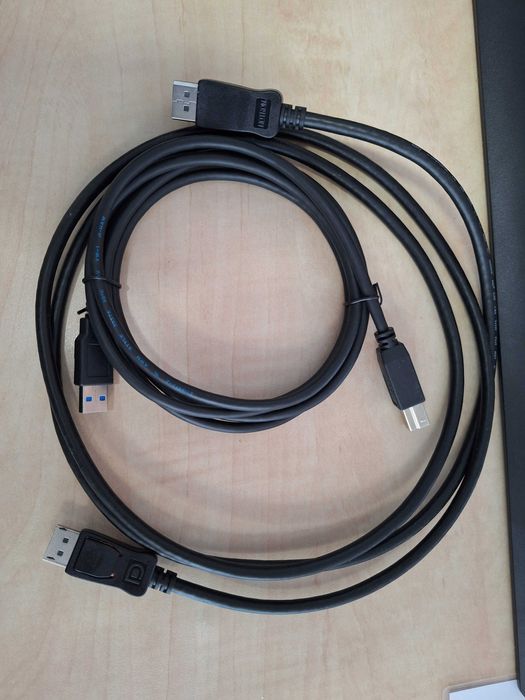 Monitor Lenovo, Mini Dock USB-C si cabluri