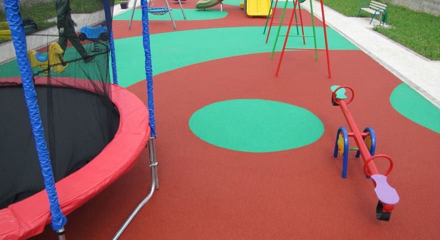 Резиновые покрытие, плитка бесшовные, резина копламаси гранула