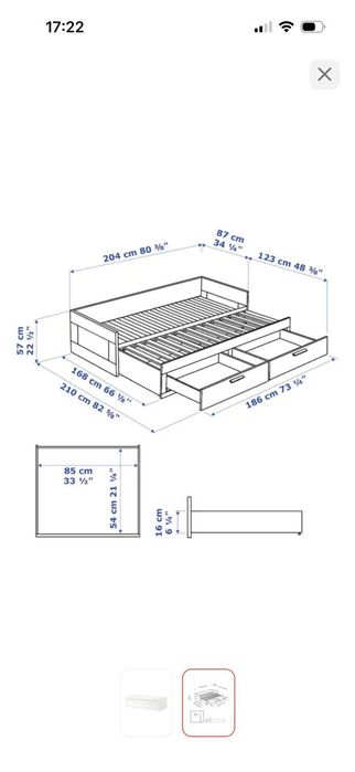 Продам кровать икеа