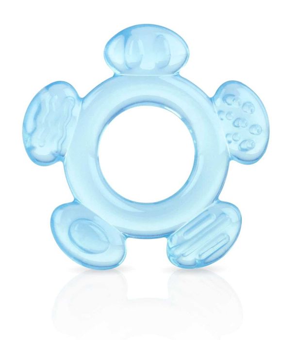 Nuby набор прорезывателей 3в1, силикон, 3м+, BPA Free