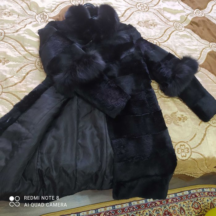 шуба мутон( қой жүнінен) бу