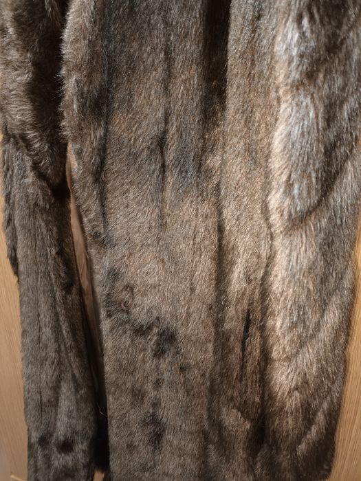 Haină blană lungă mărimea S,calitate deosebita