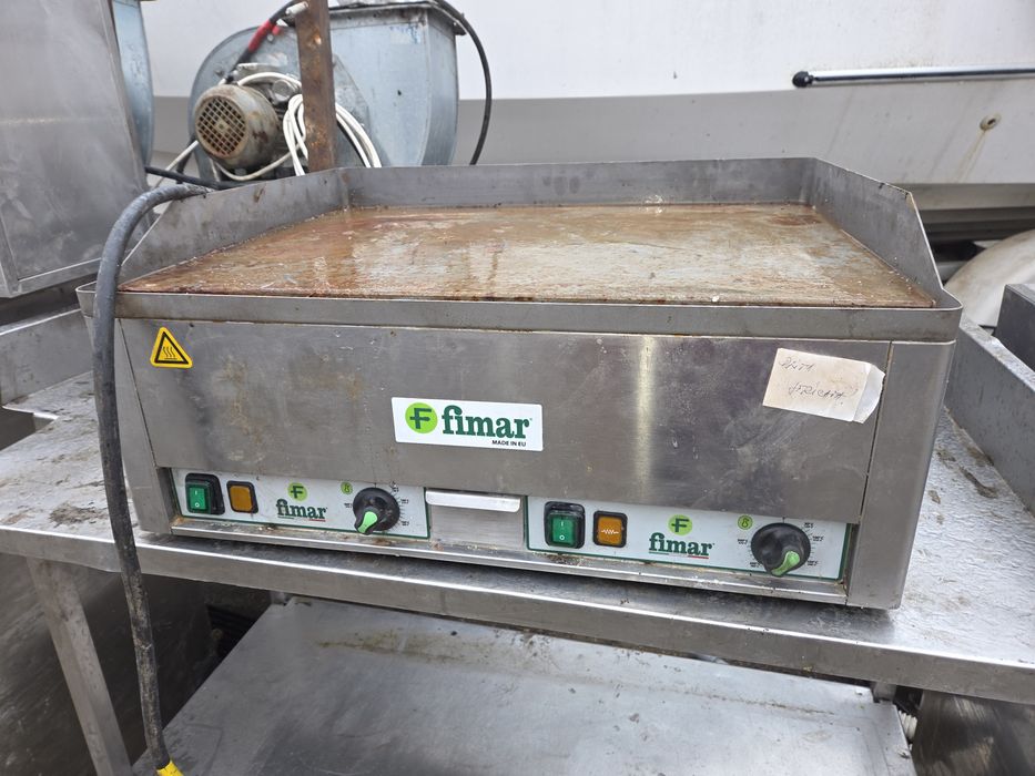 Friteuza inox 1-2 cuve, grill electric sau gaz