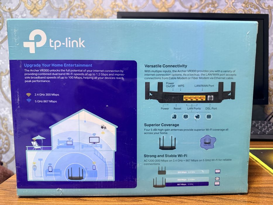 Wifi router.Tp-link AC1200