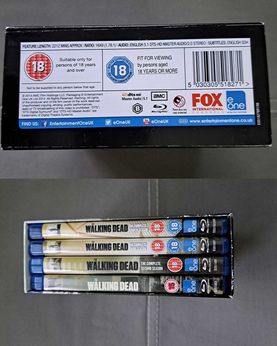 The Walking Dead - Season 1-4 (Blu-ray)