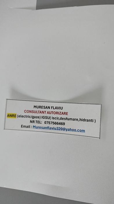 Consultant  autorizații