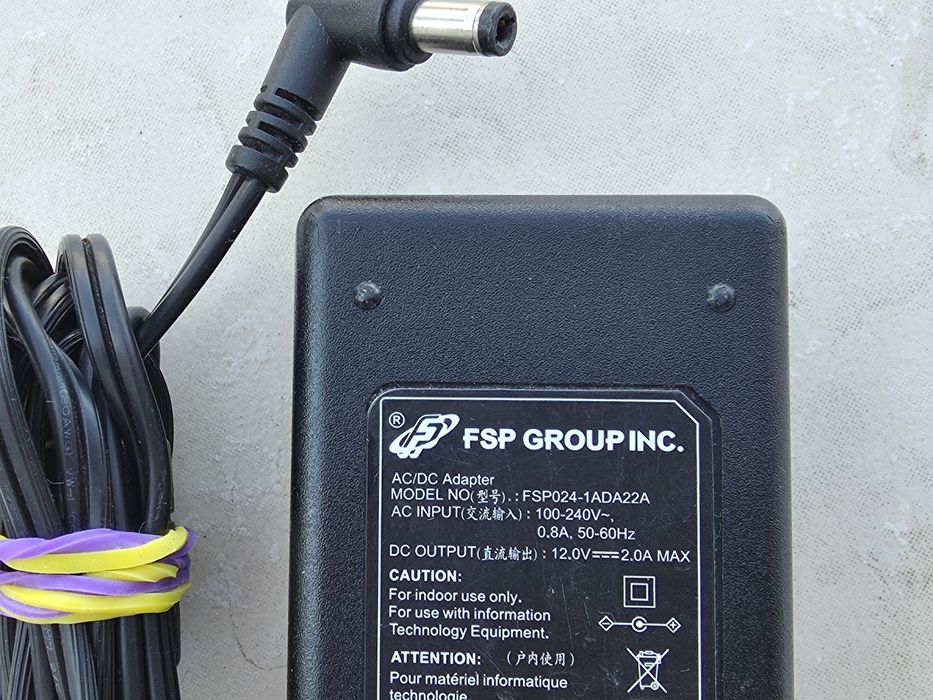 Alimentator FSP 12V 2A 24W mufa 5,5x2,5mm