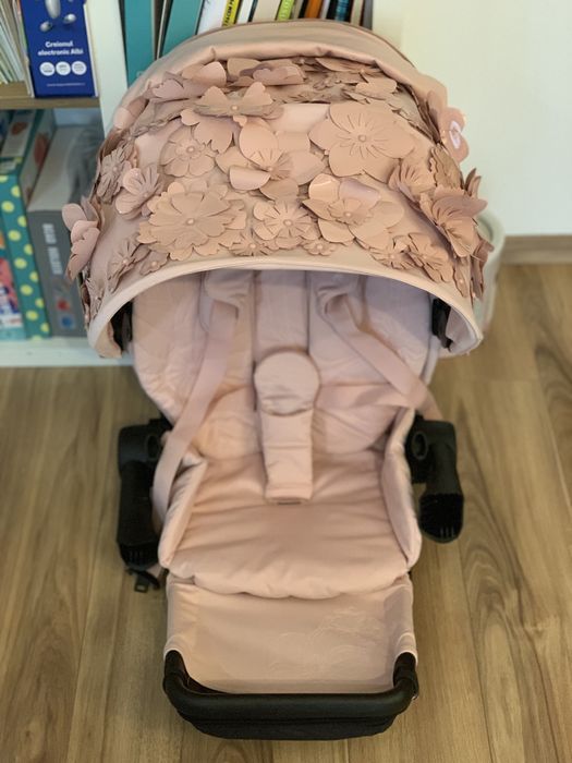 Textil scaun sport Priam 3 Simply Flowers Pink - fara cadru