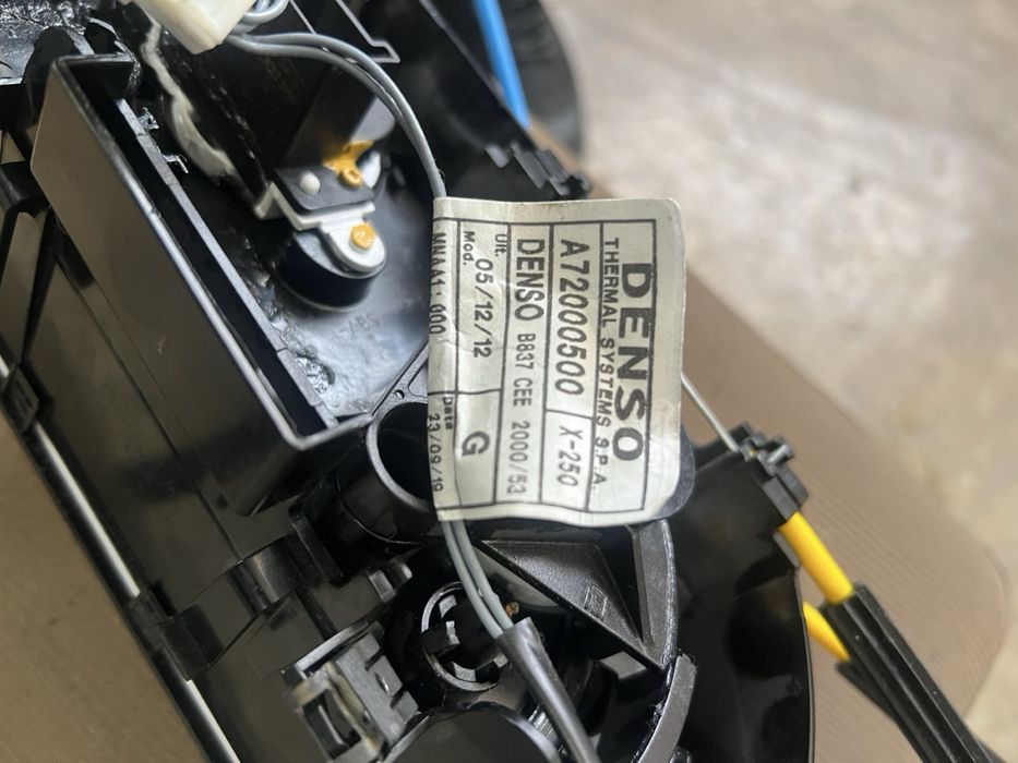 управление за климатик на Боксер, Джомпер и Дукато