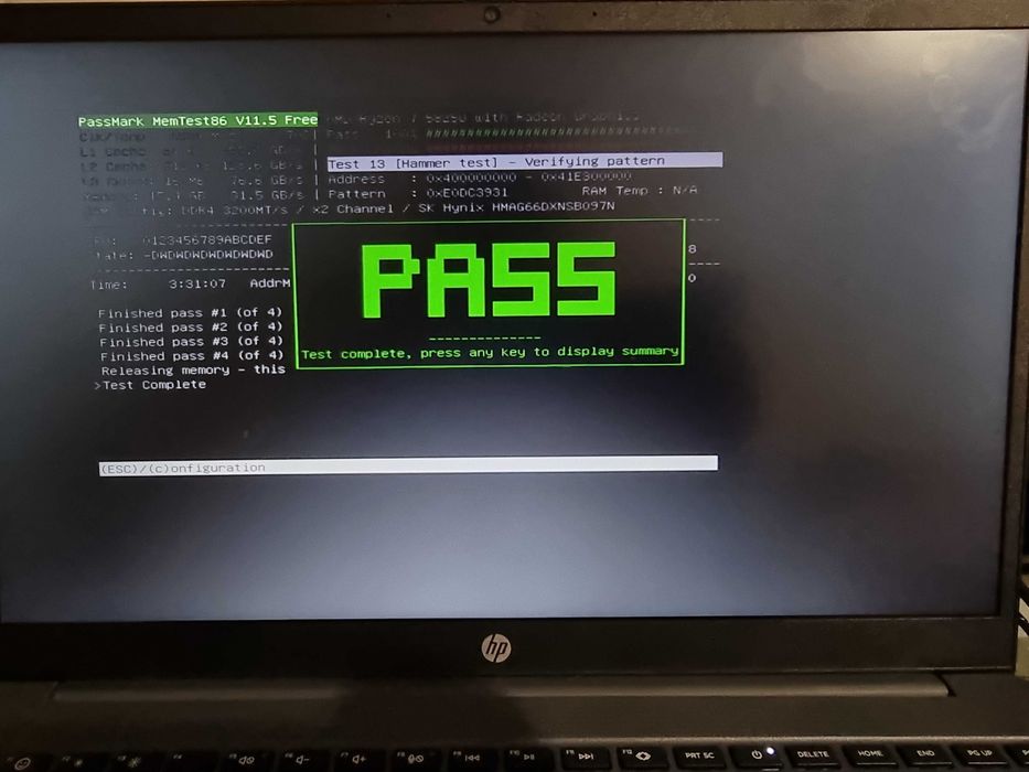DDR4 3200 dual chanel SK hynix