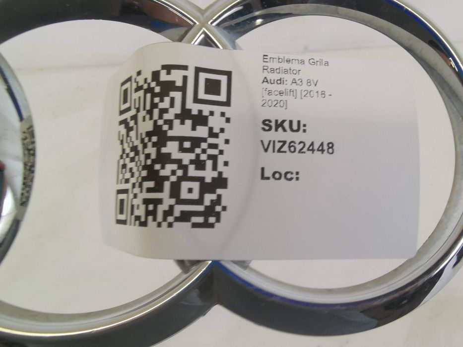 Emblema Grila Radiator Audi A3 8V [facelift] [2016 - 2020] Originala I