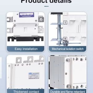 Трифазен механичен превключвател на двойно захранване 250A 4P