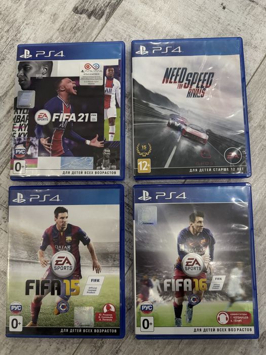 Игры на PS4 в отличном состоянии