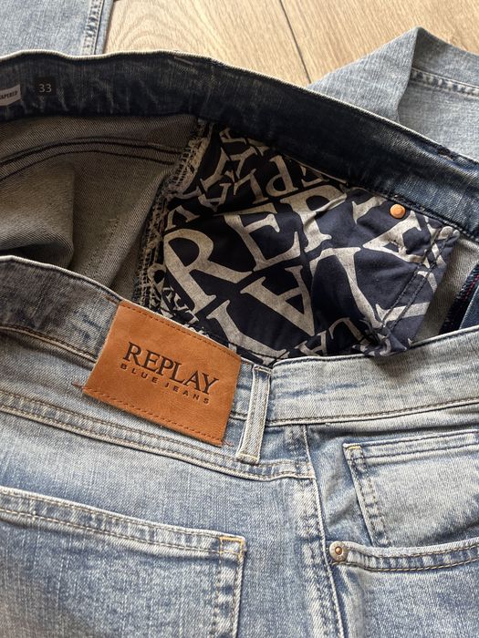 REPLAY  Sandot Relaxed Tapered - Нови дънки размер 34-36/ Оригинал