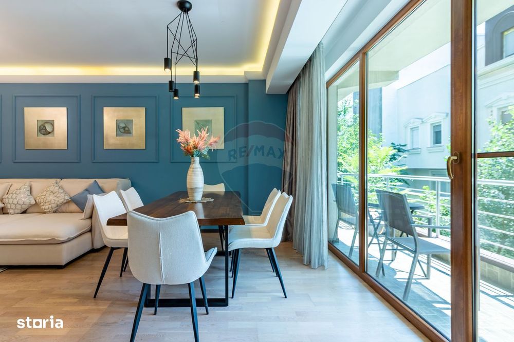 Apartament cu 4 camere | 119 mp | 1/6 | Herăstrău | parcare
