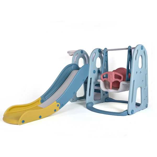 Детские горки с баскетбольным кольцом