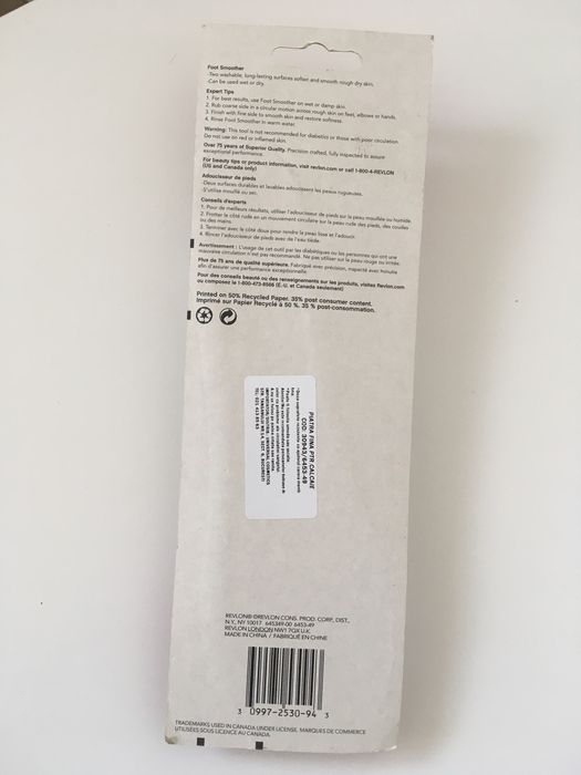 piatra fina pentru calcaie Revlon