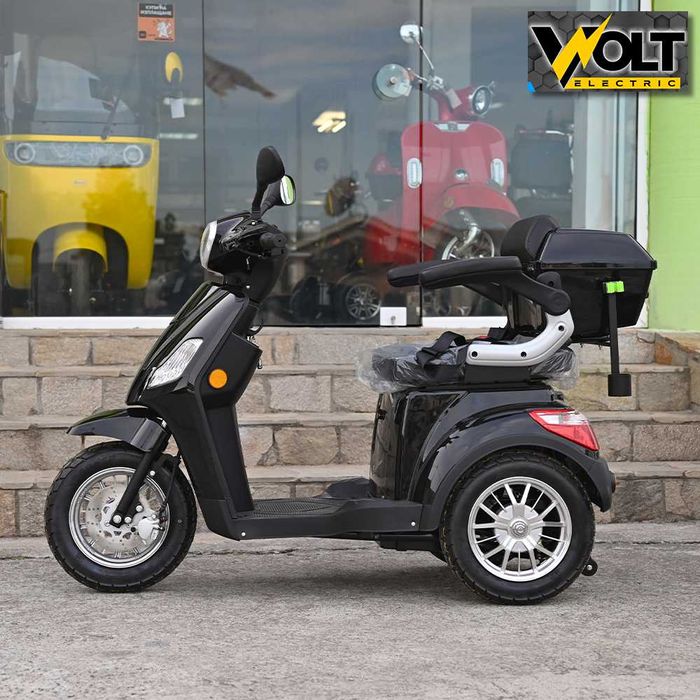 Триколка Volt Electric FM1 с рекуперация и магнитна спирачка, 60V