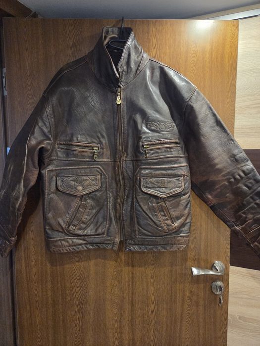 ЕстеЕстествено кожено яке Харли Дейвидсън - Harley Davidson