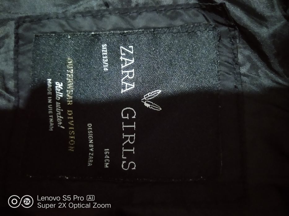 Яке zara 164  размер