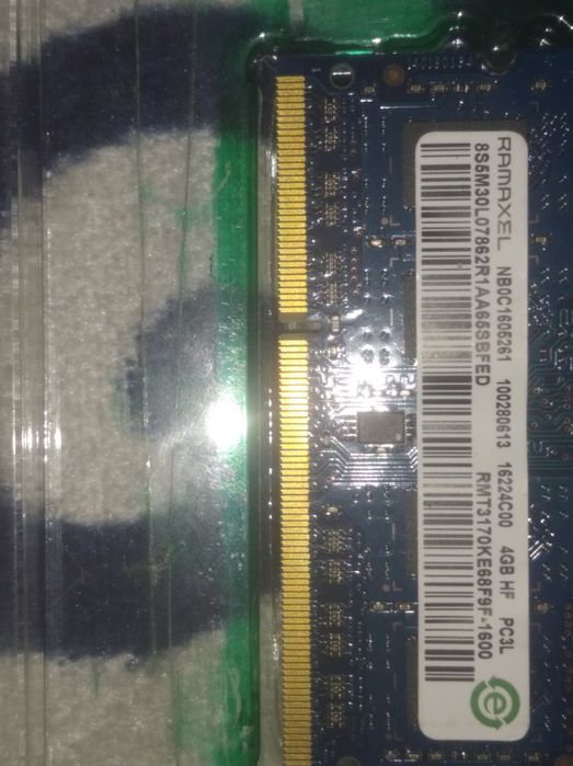 оперативная плашка для ноутбука