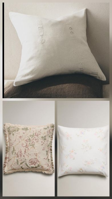 NOU 50% REDUS Fete perna decorative Zara Home