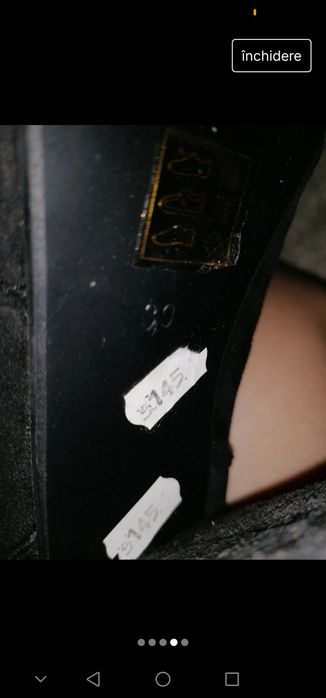 Cizme până la genunchi mărimea 39